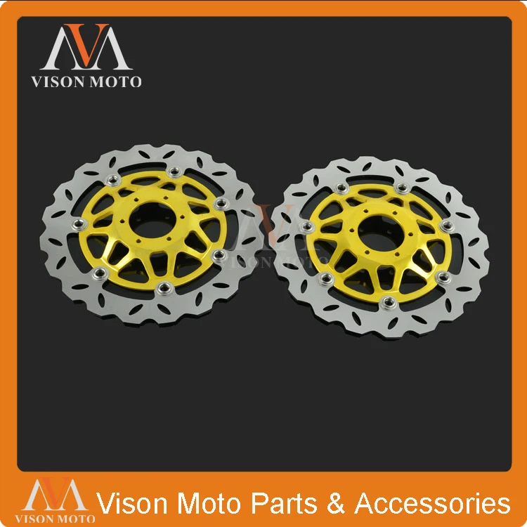 2 шт. ротор плавающего тормозного диска для Honda CB400SF CB400 SF SuperFour|brake disc rotors|front brake