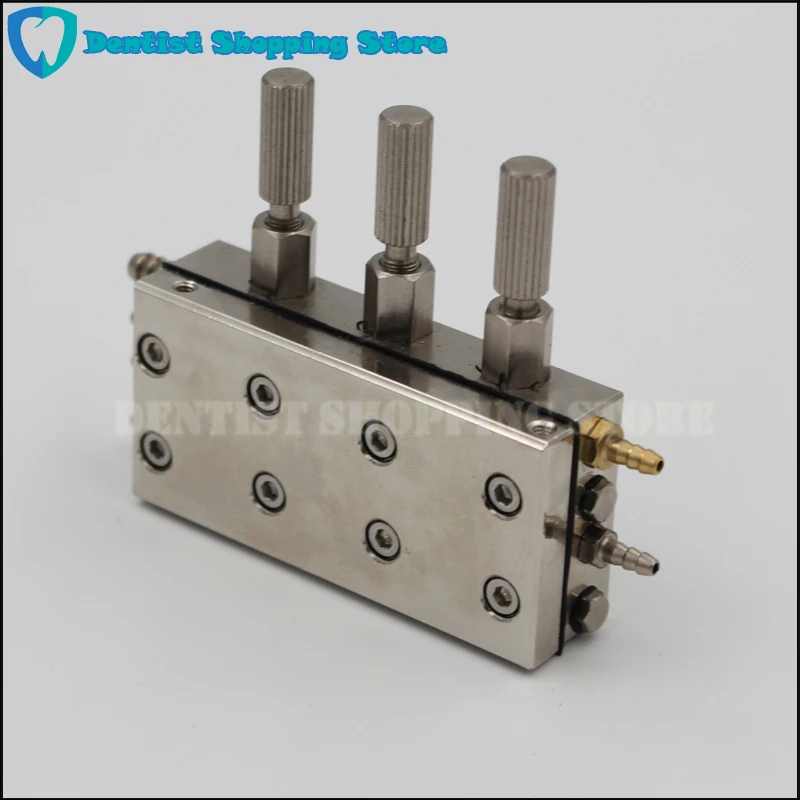 

1pcs Dental Chair Valve Dental 3 in 1 Valve Air Control Water Valve Dental Unit Three in One Valve