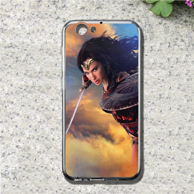 Wonder Woman чехол для телефона htc один A9 M10 M7 M8 M9 E9 плюс Desire 530 626 628 630 816 820 U11 Мягкие TPU