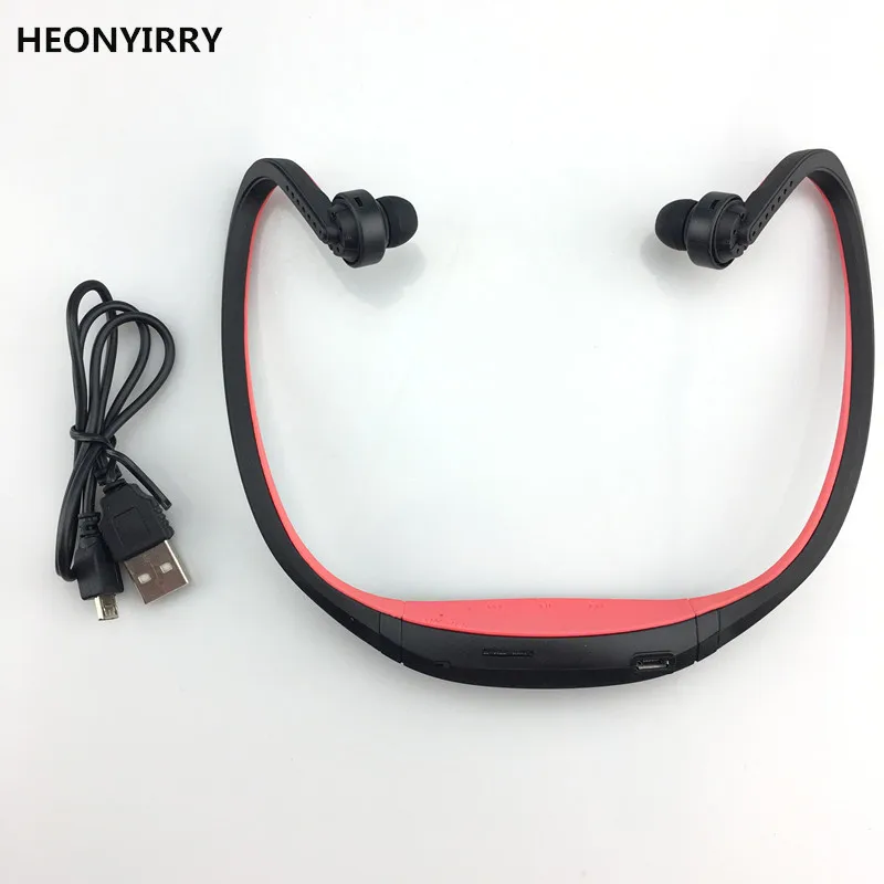 S9 Bluetooth наушники беспроводные Спортивные Поддержка TF/SD карты микрофон для iPhone Huawei