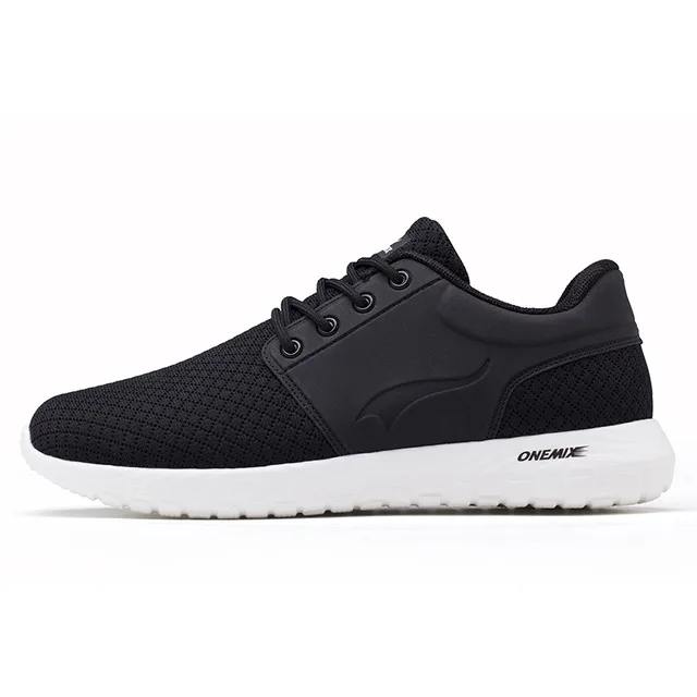 1265 black Onemix кроссовки для женщин кроссовки спортивная обувь легкая дышащая Нескользящая белая уличная обувь для бега Прогулочные кроссовки - Цвет: 1265 black
