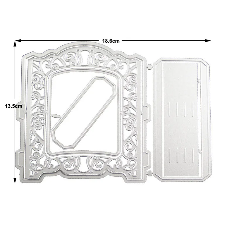 3D формовочная коробка металлические Вырубные штампы для рукоделия бумажные