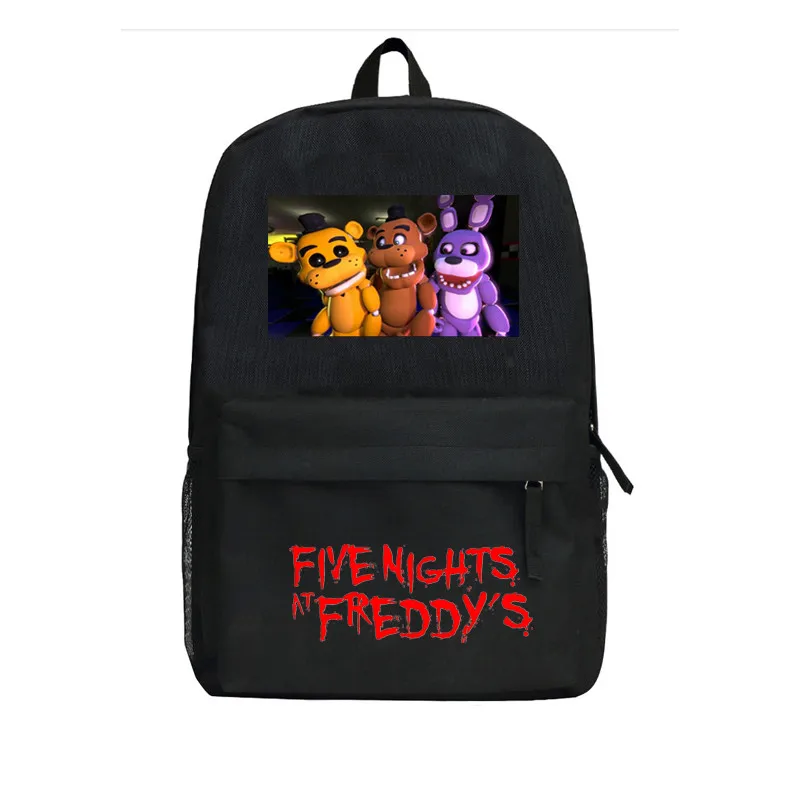 USTBP0152405 Лидер продаж года «Five Nights At Freddy's», «пять ночей рюкзаки для детей с принтом Фредди сумки Чика; Фокси с рисунком персонажей из игры «пять ночей в Фредди» футболка с изображением персонажей видеоигр школьные рюкзаки Дети Любимый сумки - Цвет: USTBP0152405