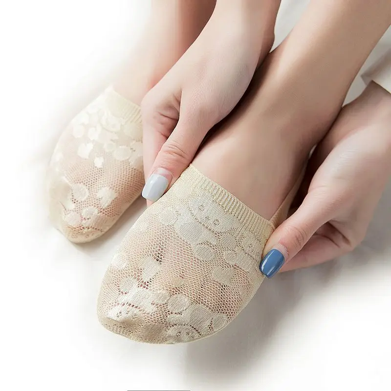 Носки женские короткие карамельных цветов 5 пар на лето 2019 | Женская одежда