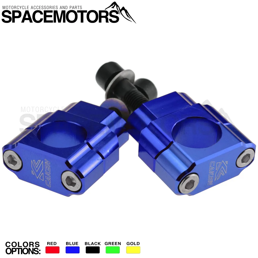 PRO CAKEN сплав с ЧПУ 7/8 &quotдо 11/8&quot 28 мм m12 жир бар Руль управления для мотоциклов стояк