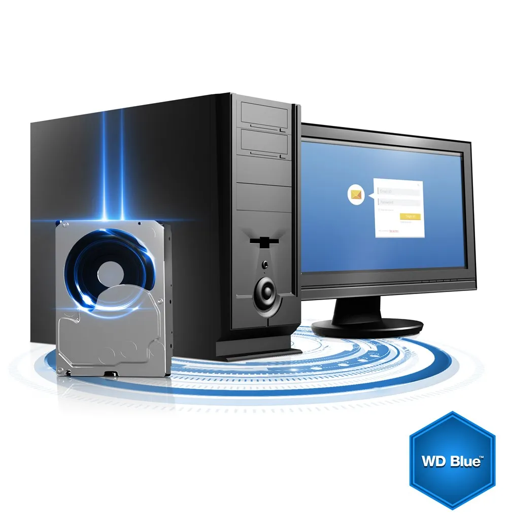 Western Digital Blue 3 5 &quot 4000 ГБ 5400 об/мин Serial ATA III 64 Мб Unidad de disco duro|Внешние жесткие диски| |