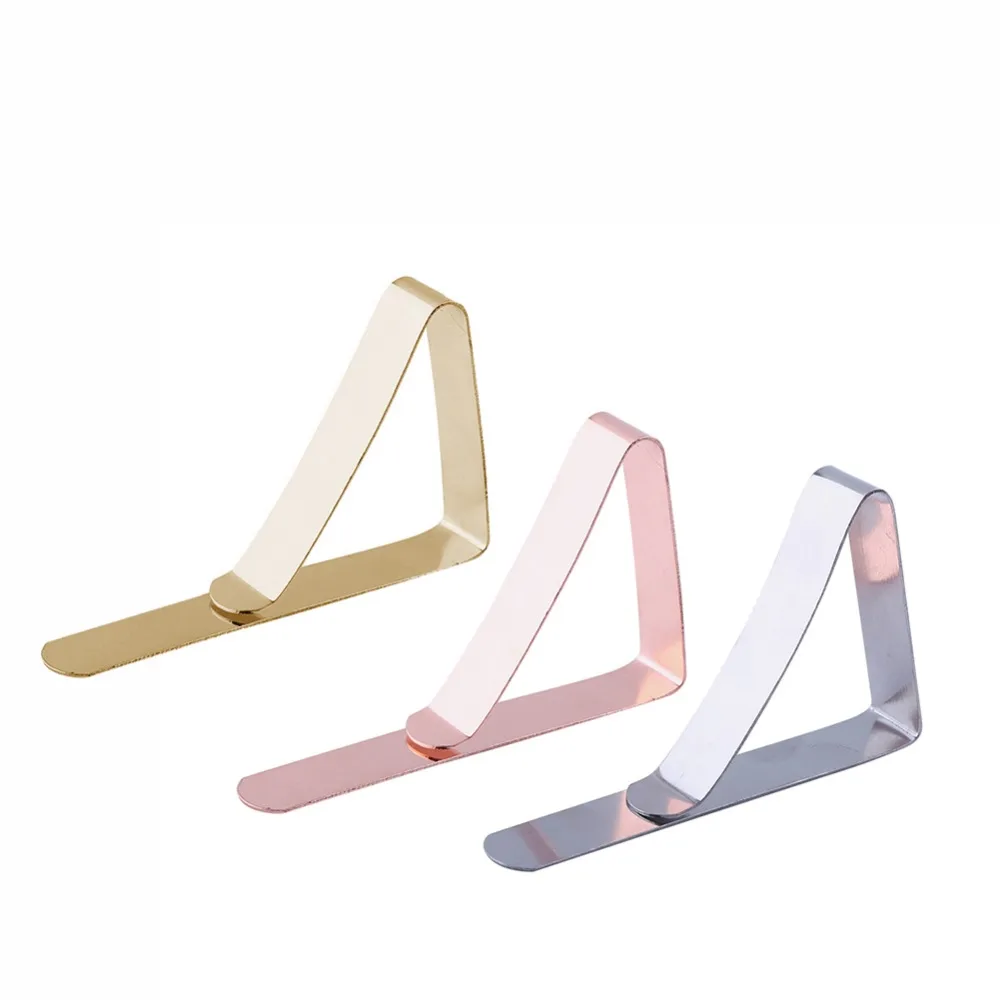 Удобные зажимы для скатерти из нержавеющей стали тканевые столов держатель дома