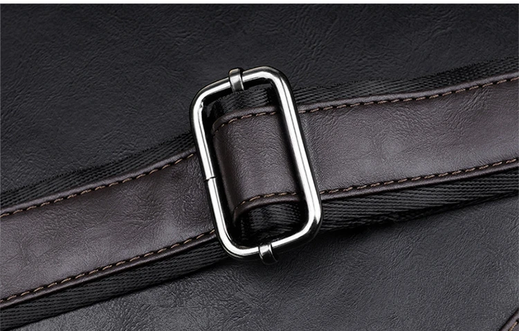 MYOSAZEE брендовый модный мужской коммерческий портфель из искусственной кожи, деловая винтажная дорожная повседневная мужская сумка-мессенджер для компьютера