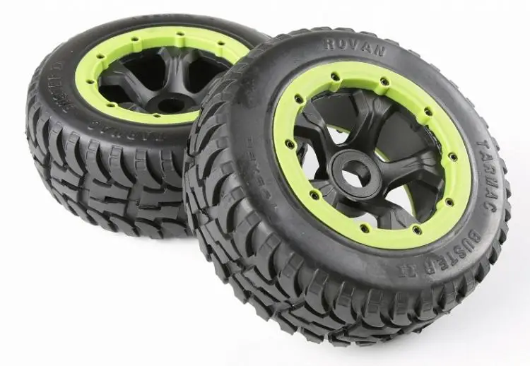 Новая модель шин сильное сцепление на дороге колеса в сборе для HPI KM ROVAN BAJA 5T 5SC|baja 5b