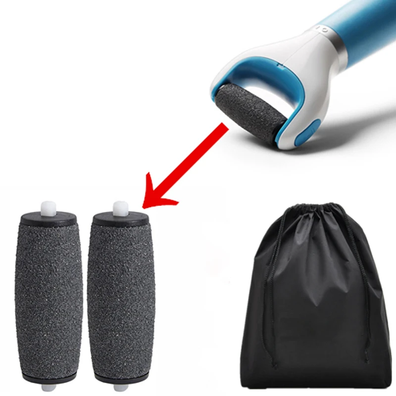 Чанни 2 шт./лот Электрический валик шлифовальный Замена ног мертвой кожи головы