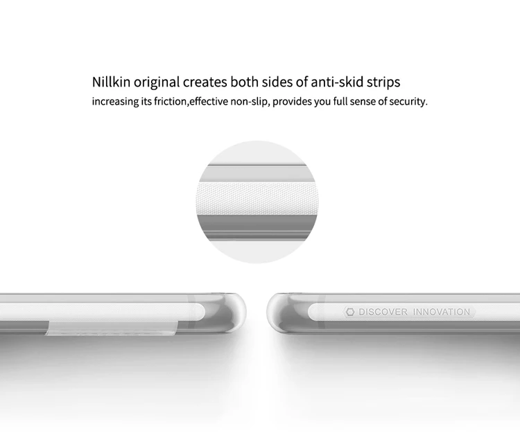 TPU Transparent soft case for Apple iphone X NILLKIN Nature Series Luxury brand back cover with retailed package |