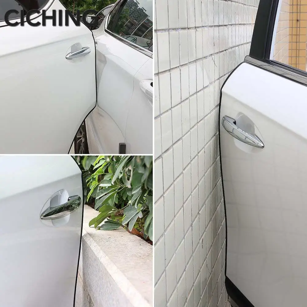 Защитные щитки для края автомобильной двери защитная полоса защиты от царапин Fiat