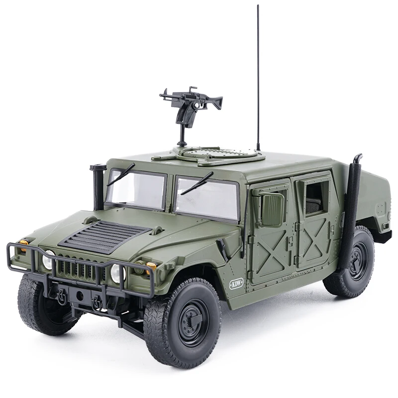 Высокая имитация 1:18 усовершенствованная военная модель автомобиля колесницы из сплава, коллекция игрушек из металлических отливок