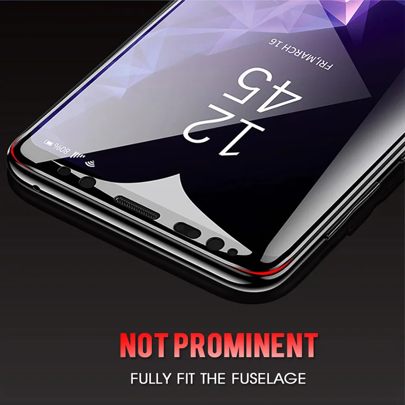 Изогнутая Защитная пленка для Samsung Galaxy S10 S8 S9 Plus Note 9 8 S7 S6 Edge из закаленного