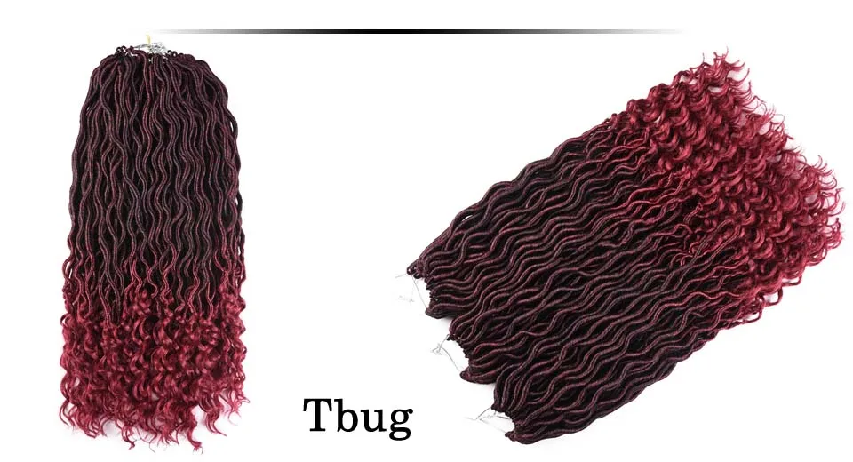 Изысканный искусственные локоны в стиле Crochet косы 18 дюймов мягкие натуральные синтетические волосы для наращивания 24 Подставки/пакет Богиня замки плетение