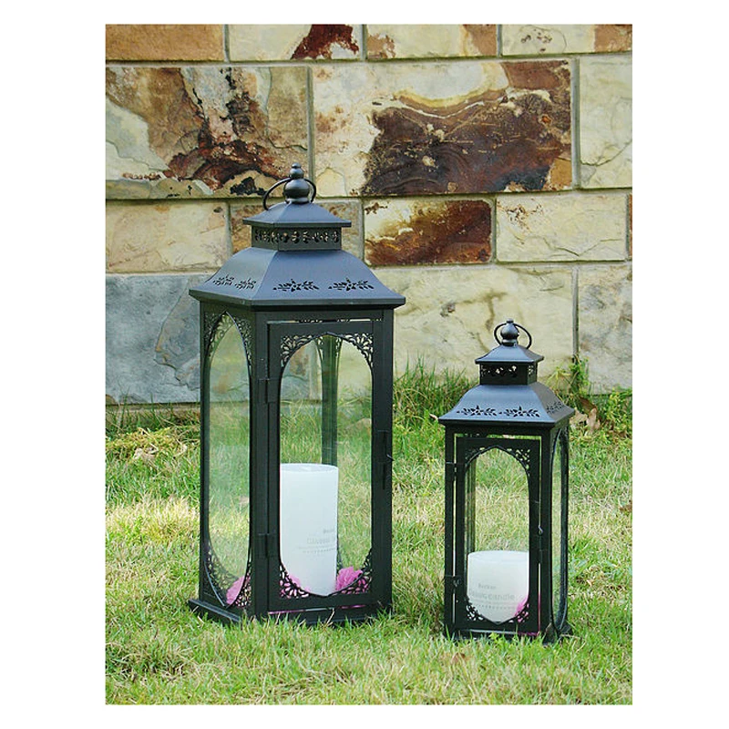 H 28 'большой металлический декоративный фонарь с ураганом садовый свет