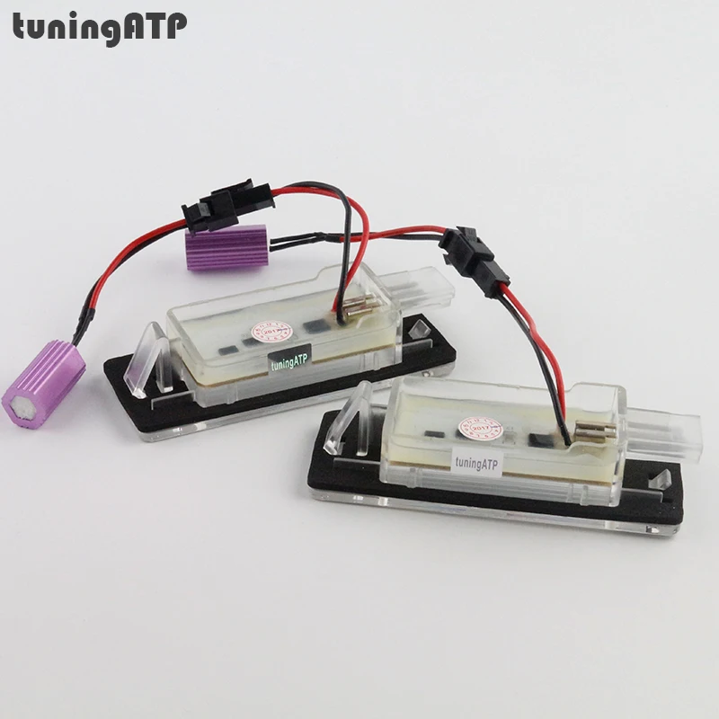 2x 18 SMD светодиодный модуль освещения номерного знака для OPEL VAUXHALL Vectra C Estate Caravan|license