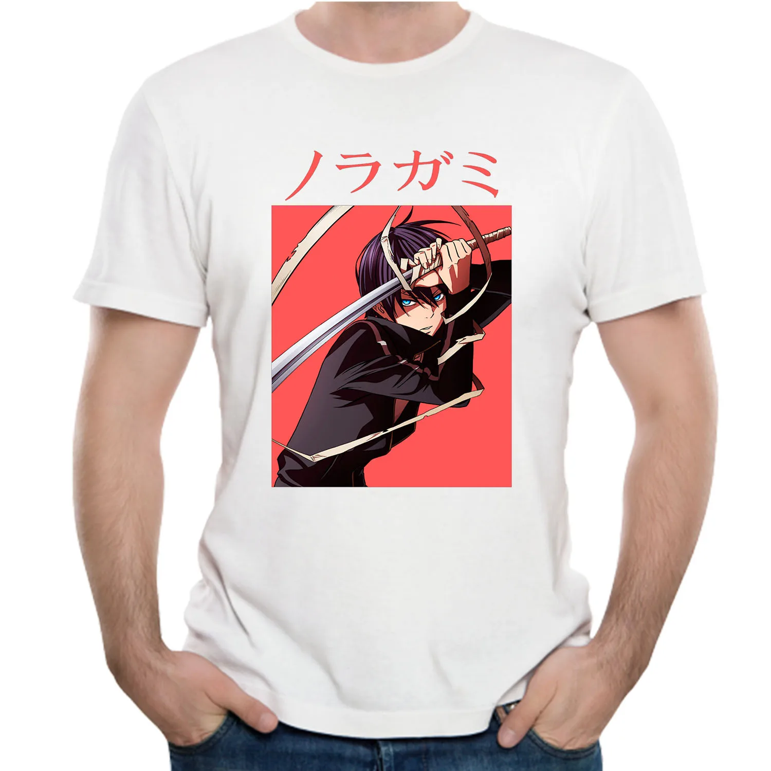 Noragami футболка Aragoto Homme Delivery God Tees Harajuku custom funny t shirt Plus size горячая Распродажа