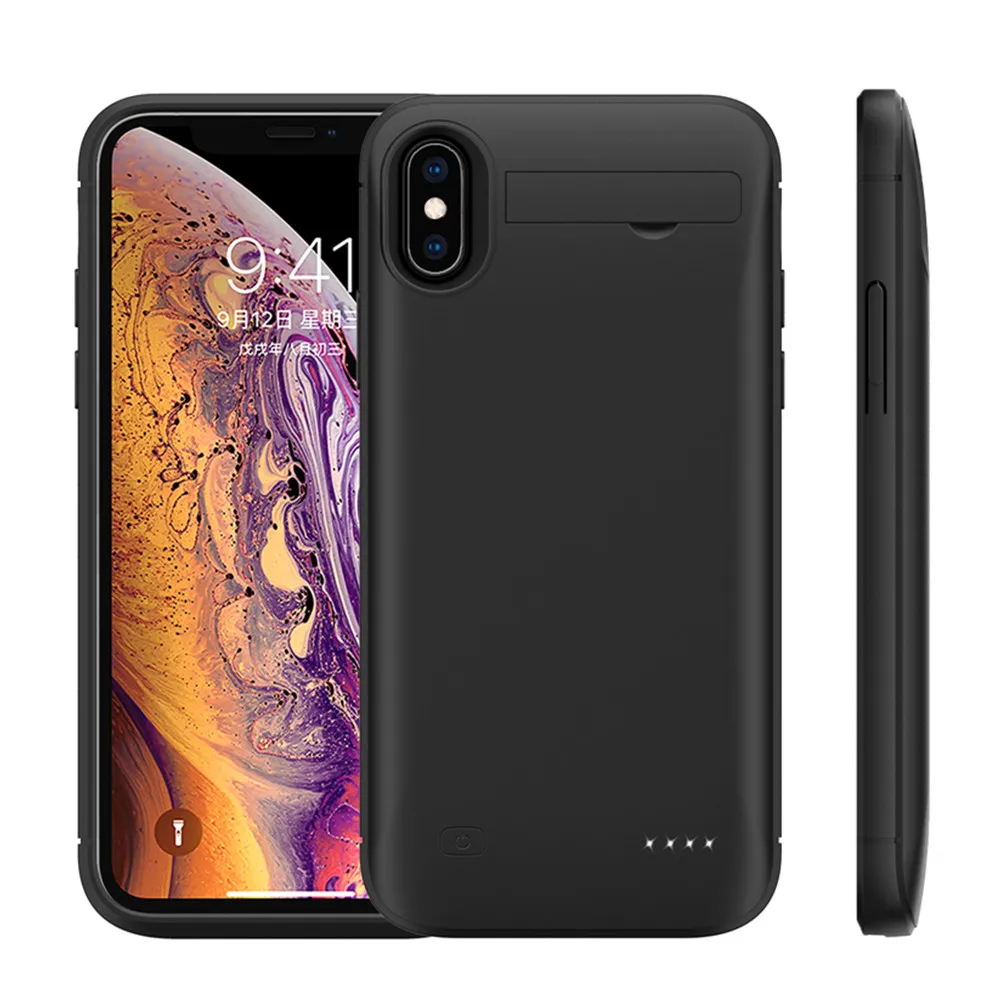 6200 мАч Расширенный телефон батарея мощность чехол для iPhone xs/xr внешний