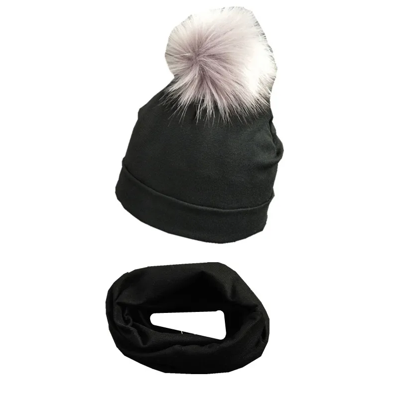 Шапка и шарф для девочек вязаные крючком детские шапки мальчиков детей ясельного