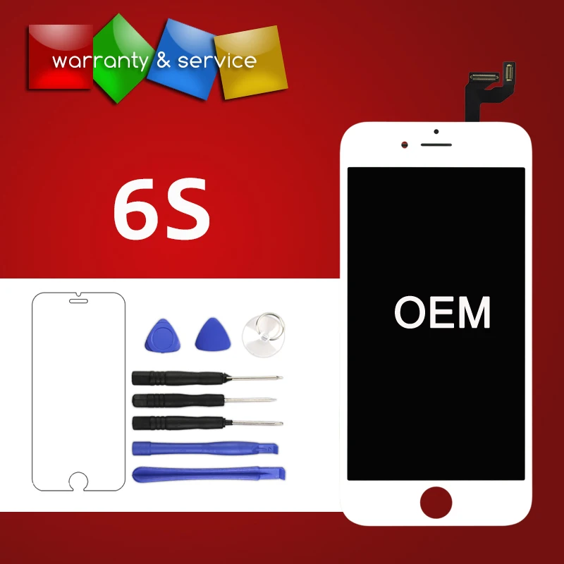 1 шт. без битых пикселей OEM класс дисплей для iPhone 6S ЖК экран 6s сенсорный 3D