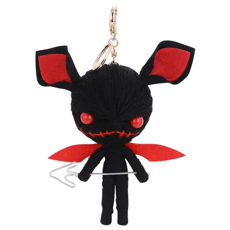 Новинка Voodoo кукла брелок для ключей модный мужской автомобиль женская сумка