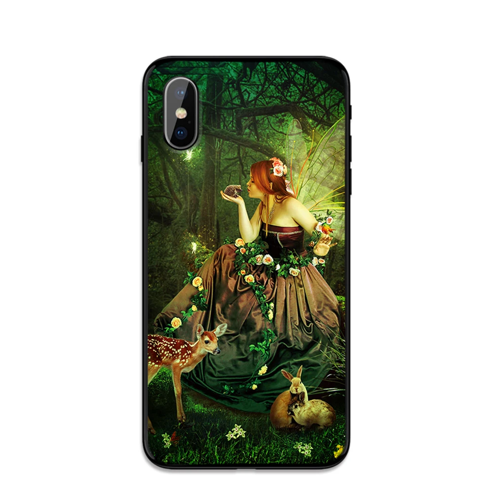 Green and Black Soft TPU Case Cover for Apple iPhone 6 6S 7 8 Plus 5 5S SE X XS MAX XR Silicone Cases | Мобильные телефоны и