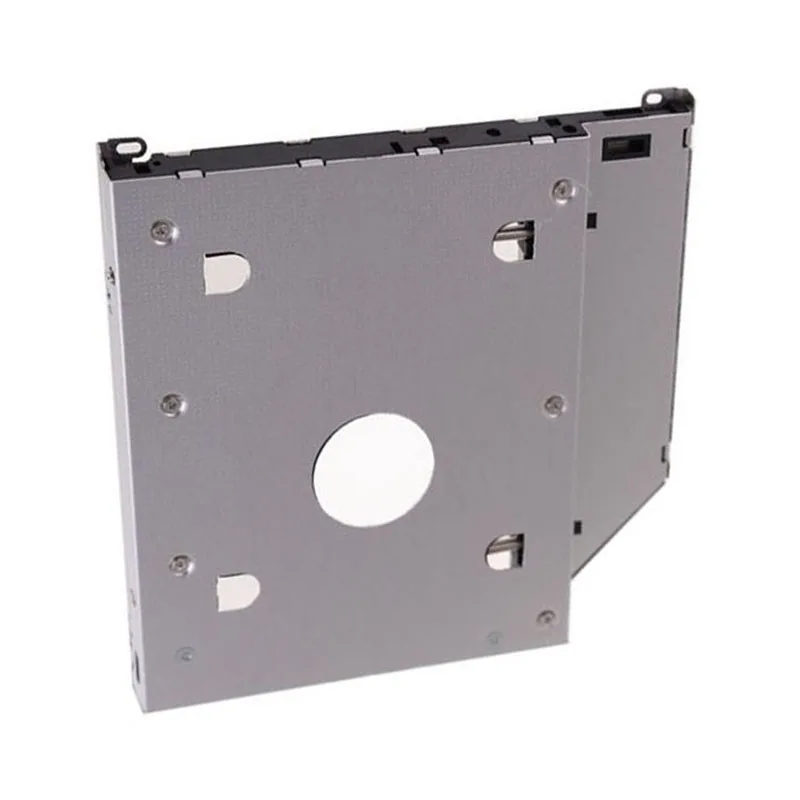 Алюминиевый SATA III 2 й HDD Caddy с двойным светодиодным цветом для 5 дюйма Чехол SSD