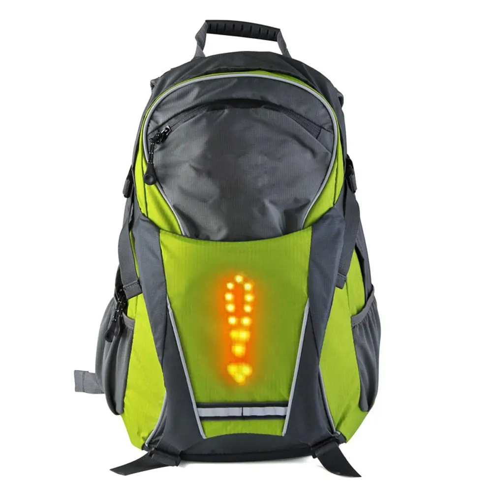18 Liter backpack Жилет для бега светодиодный светильник указателя поворота светоотражающий жилет спортивный открытый водонепроницаемый для безопасности ночной езды на велосипеде Бег Прогулки - Цвет: 18 Liter backpack