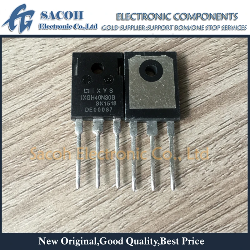 

New Original 10PCS/Lot IXGH40N30B IXGH40N30 OR IXGH40N30A 40N30 TO-247 40A 300V Power IGBT Transistor