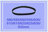LUPULLEY 1 шт. HTD5M Ремень ГРМ 1780/1790/1800/1870/1880/1895/1945/1960/2000/2050/2100 мм Длина приводной ремень 15/20/25 мм Ширина