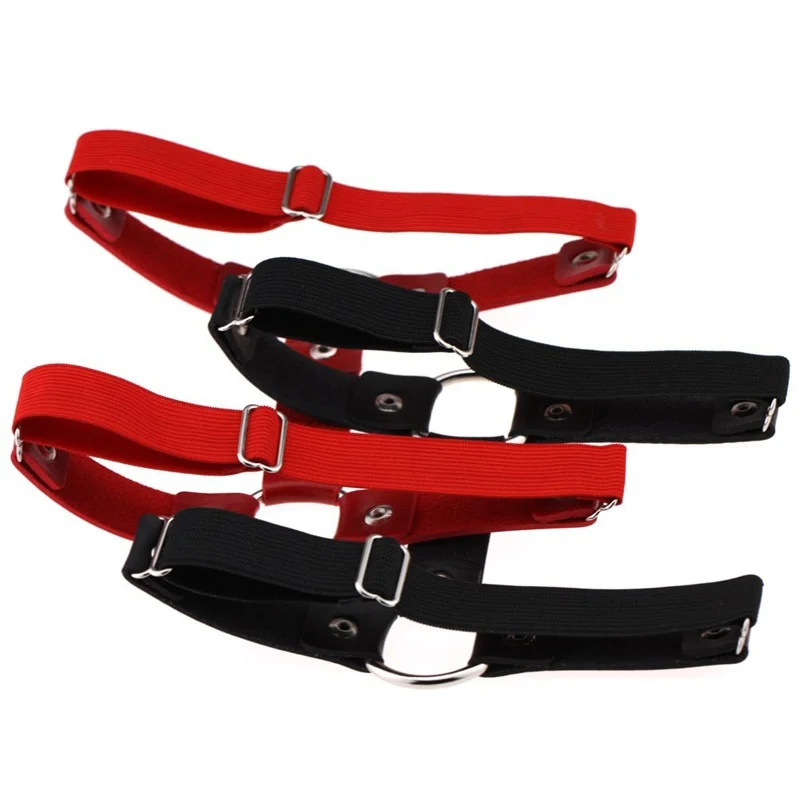 Популярные сексуальные подвязки в стиле Харадзюку из искусственной кожи панк