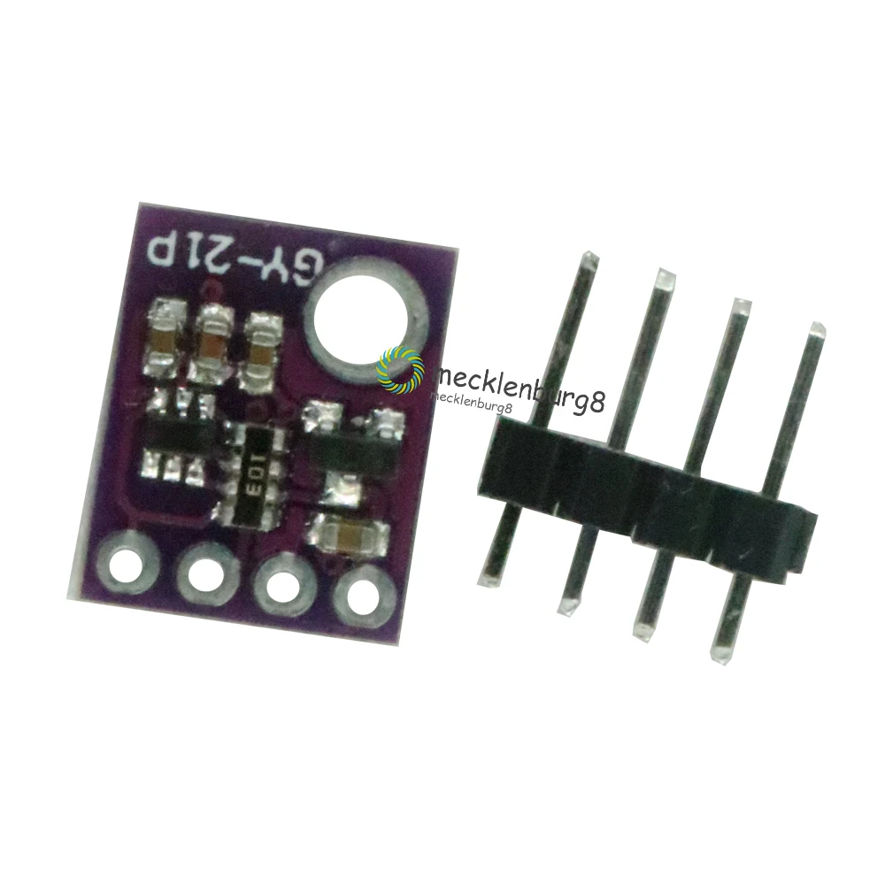 Встроенный датчик температуры и влажности BMP280 SI7021, атмосферное давление для Arduino GY-21P DIY