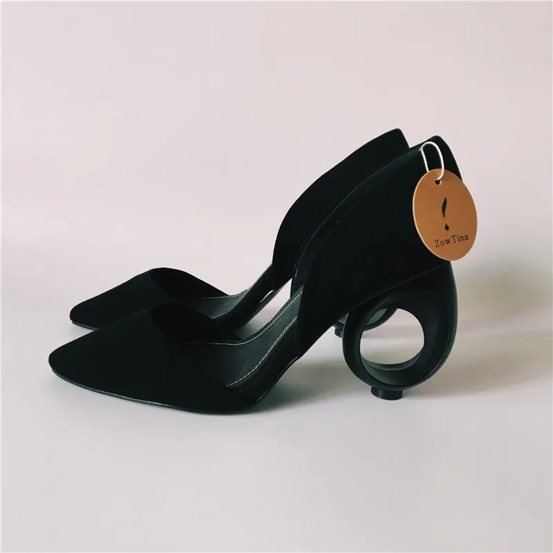 Туфли лодочки женские замшевые заостренный носок высокий каблук шпилька