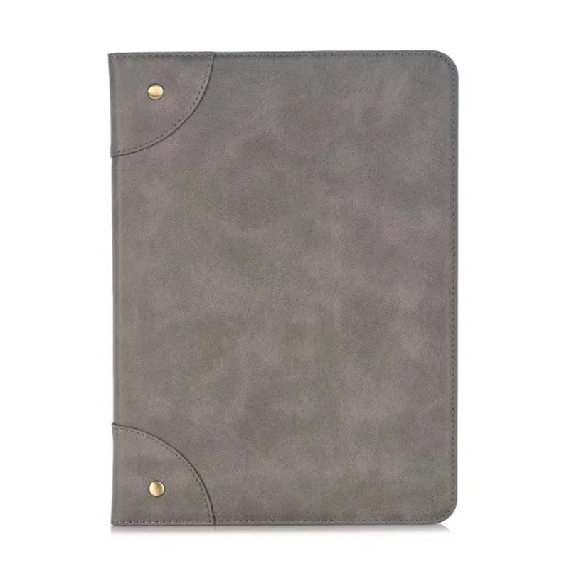 Gray Для samsung Galaxy Tab S 8,4 чехол T700 T705 кожаный Ретро защитный чехол для samsung Tab S 8,4 чехол с подставкой держатель Fundas - Цвет: Gray
