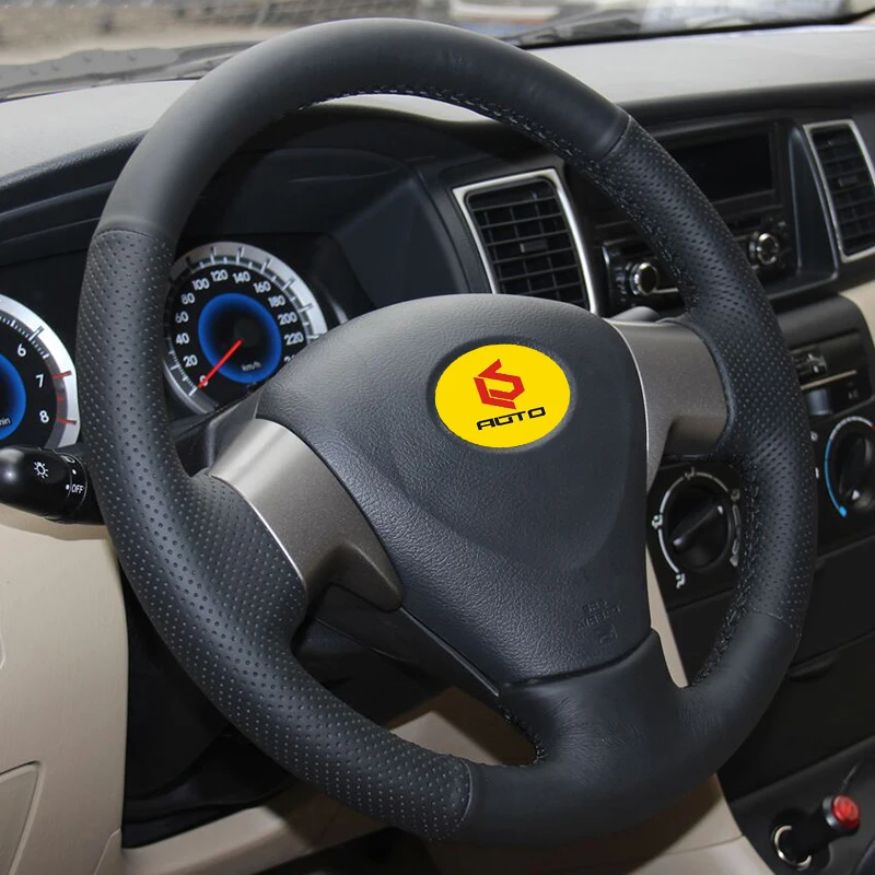 Оплетка на руль для Toyota Corolla 2006-2010 Matrix 2009 Auris 2007-2009 Auris 2007-2010 old collora