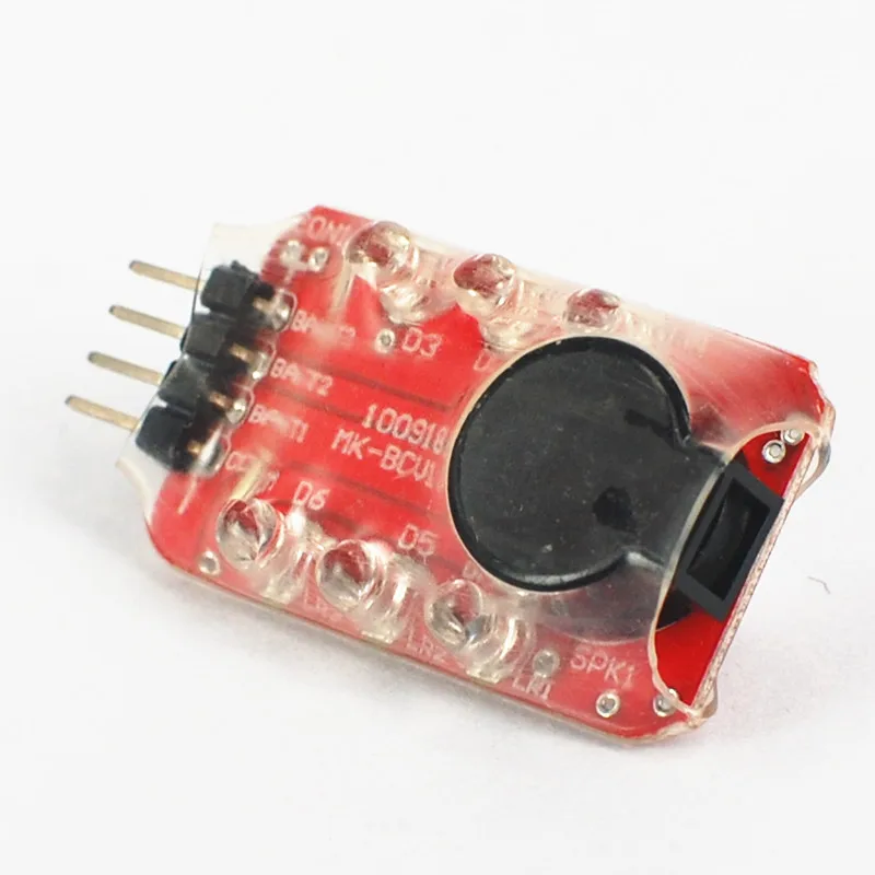 Тестер напряжения Li Po тестер низкого звуковой сигнал сигнализация светодиодный