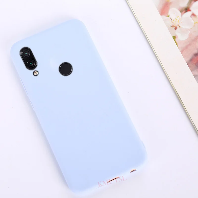 Мягкий силиконовый чехол для samsung Galaxy A50 A70 A40S A30 A20 Core A10 M10 M20 M30 крышка Карамельный цвет чехол для телефона Coque Fundas - Цвет: Purple