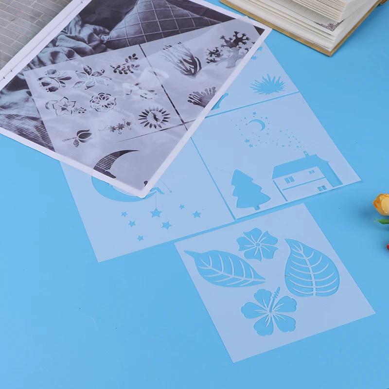 Многоразовый трафарет для скрапбукинга &quotсделай сам&quot аэрограф Живопись