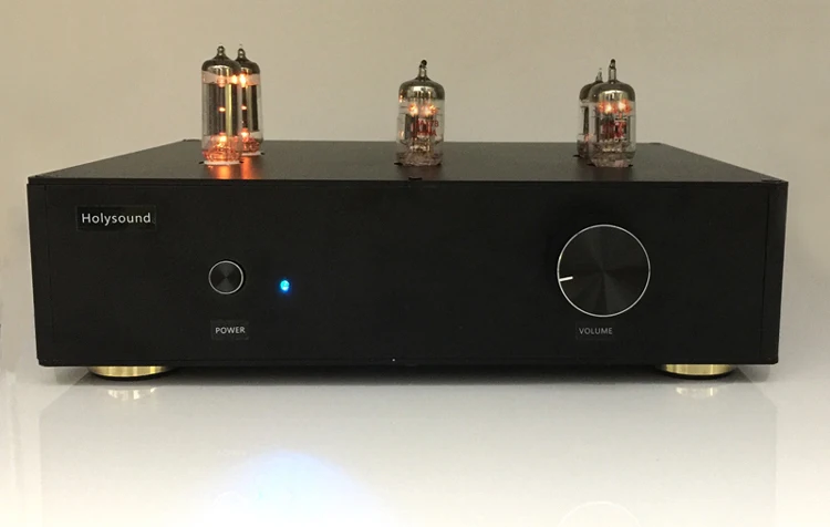 Готовый трубчатый предусилитель D3 HIFI 12AU7 + ECC83 вакуумный новинка 2018|Усилители