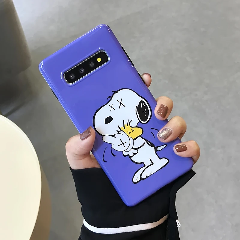 YHBB чехол S мультяшный питомец чехол для телефона для samsung Galaxy S10 S8 S9 Plus чехол s Забавный Pocky Sheeny мягкий чехол для samsung Note 10 8 9