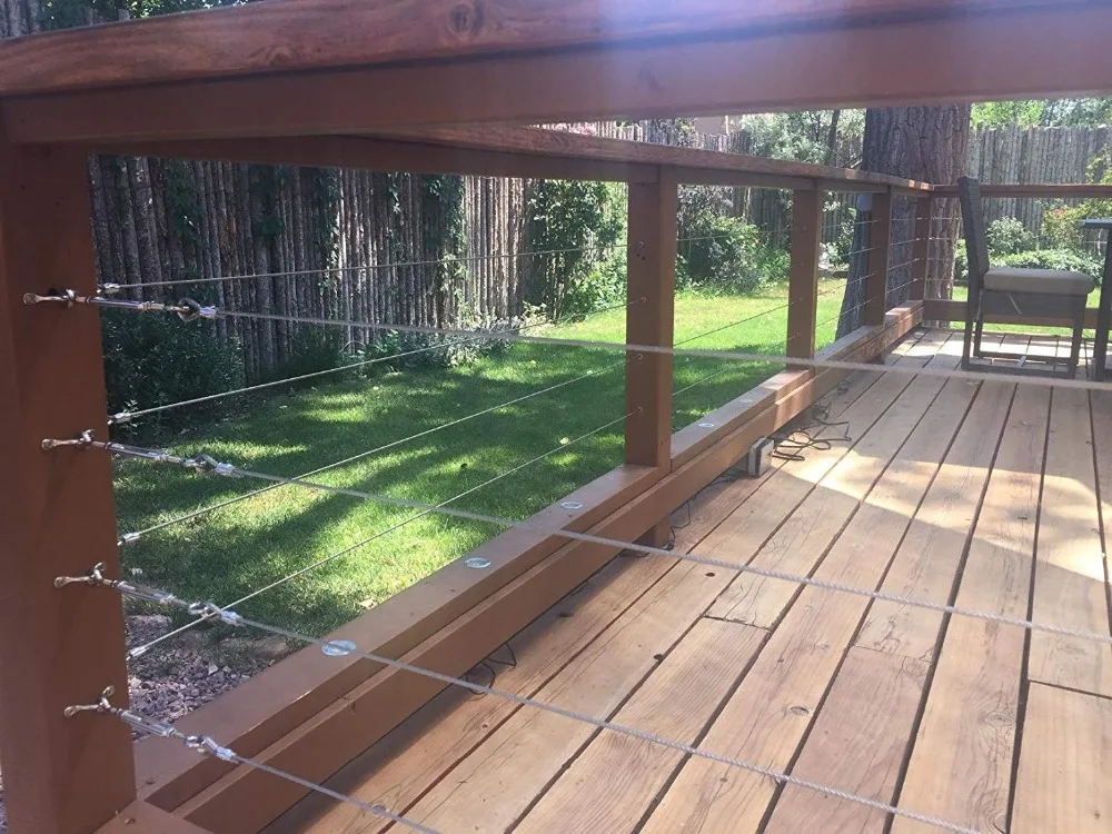 Проволочный Трос для самолета из нержавеющей стали 1/8 дюйма комплект перил