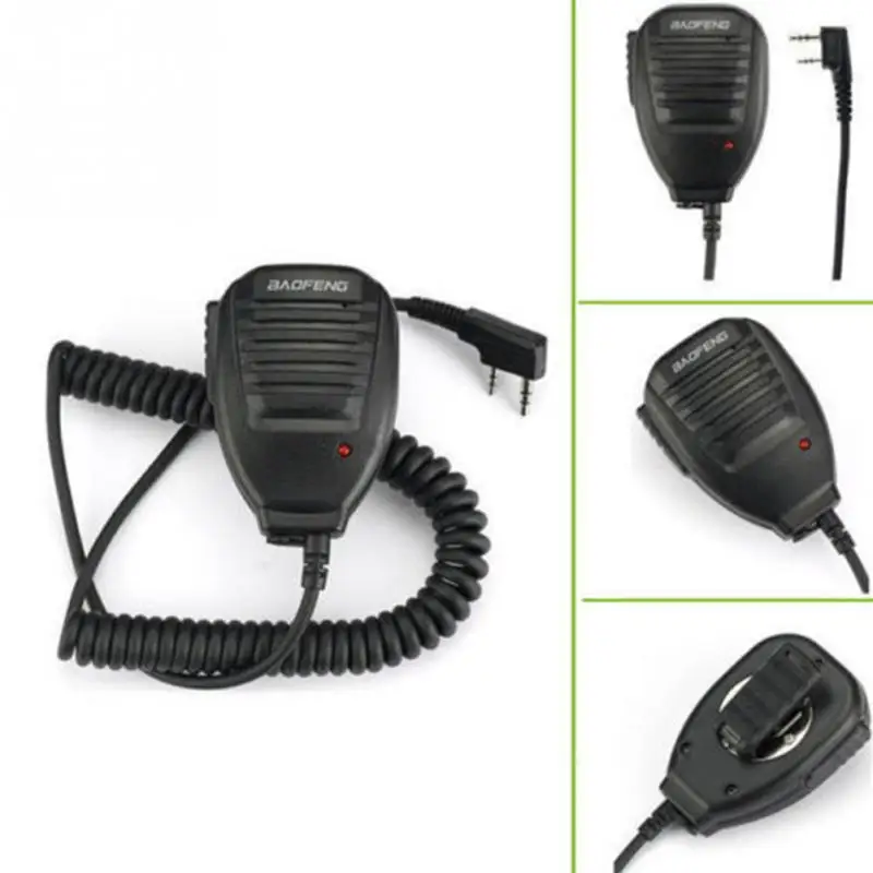 Профессиональный PTT динамик микрофон Walkie Talkie для Baofeng UV-5R Bao feng BF-888s TYT Ret аксессуары для микрофона