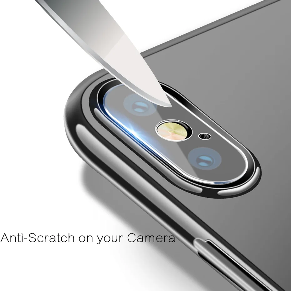 CAENBOO Tempered Glass Camera Protector For iPhone X 7/8 Plus Protective Phone Lens Cover 7 8 | Мобильные телефоны и