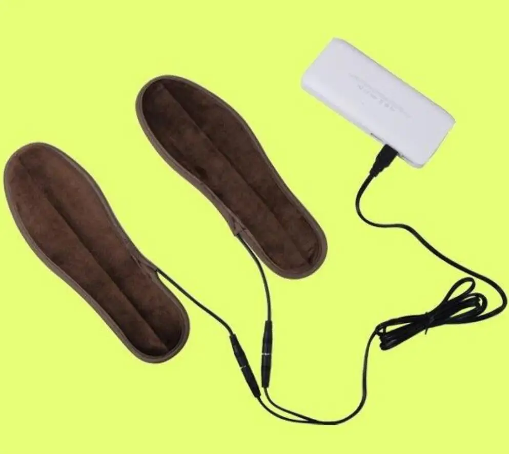 Зарядки Подогрев стельки Usb Pad обувь нагреватель Утеплитель для ног сапоги зимние