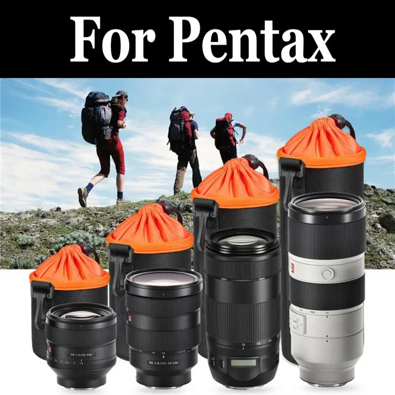 Водонепроницаемый чехол толстый плюшевый для объектива мягкий pentax 645D 645Z Efina KP Kr KS1