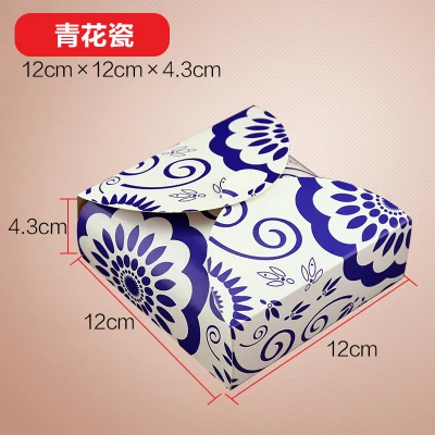 Подарочная коробка для торта Moon коробки закусок размер S 4 капсулы|box gift box|snack