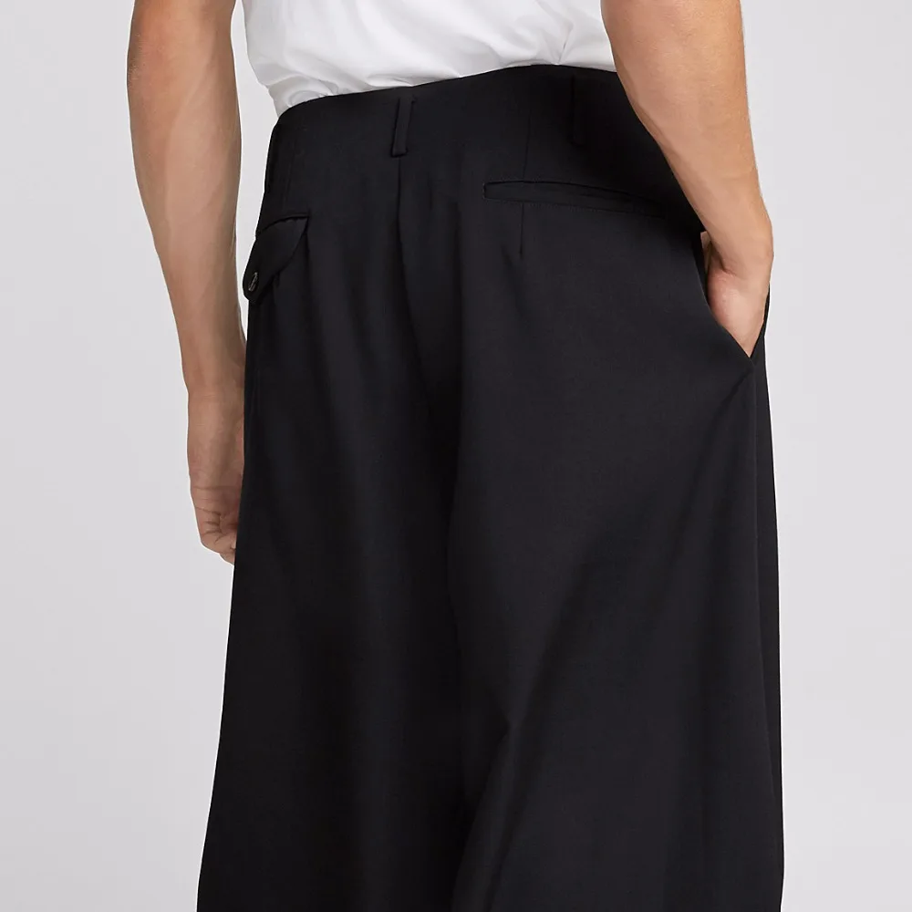 Мужская одежда уличные Свободные шерстяные штаны-шаровары GD размера плюс 27-46 2019 |