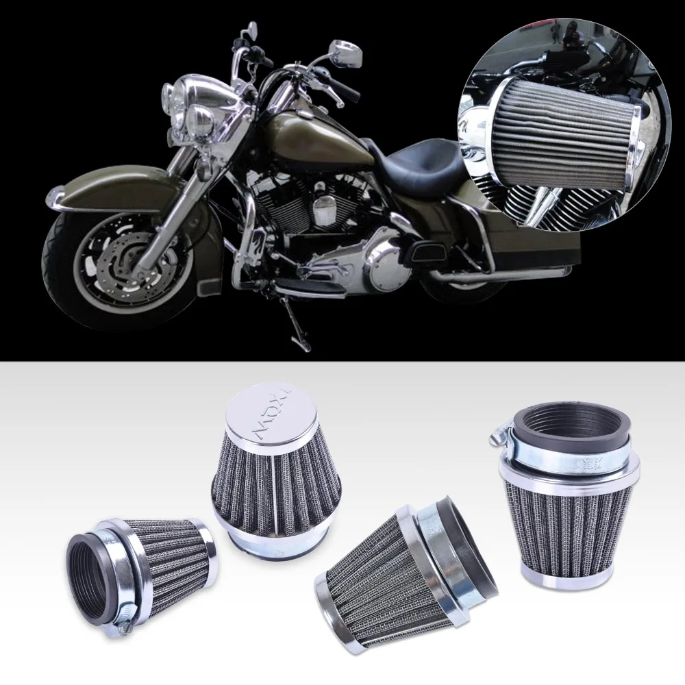 Воздухоочиститель DWCX 4x52 мм подходит для Kawasaki ZG1000 ZL600 ZX550 Yamaha FZR400 FZX700 XJ900 Suzuki GSX1100F