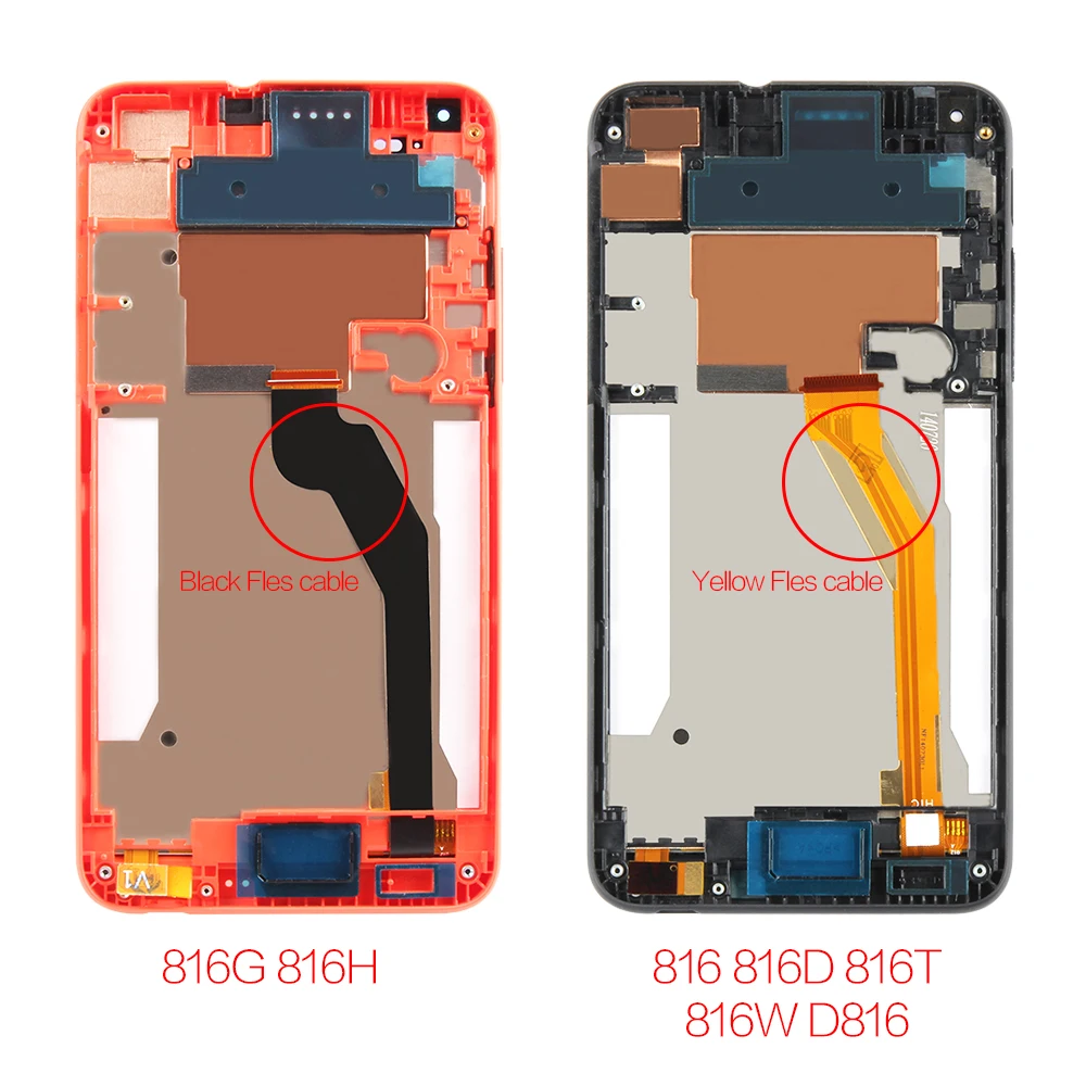 Протестированный 5 ''дисплей для htc Desire 816 сенсорный ЖК-экран дигитайзер
